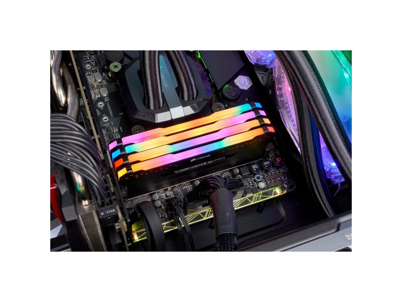 Corsair DDR4-RAM Vengeance RGB PRO Black 3600 MHz 4x 8 GB