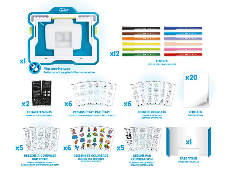maped Maltafel Lumi Board A4