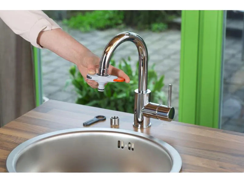 Gardena Hahnverbinder M 24/M 22 für Indoor-Wasserhähne