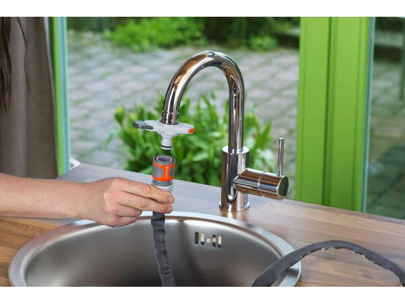 Gardena Hahnverbinder M 24/M 22 für Indoor-Wasserhähne