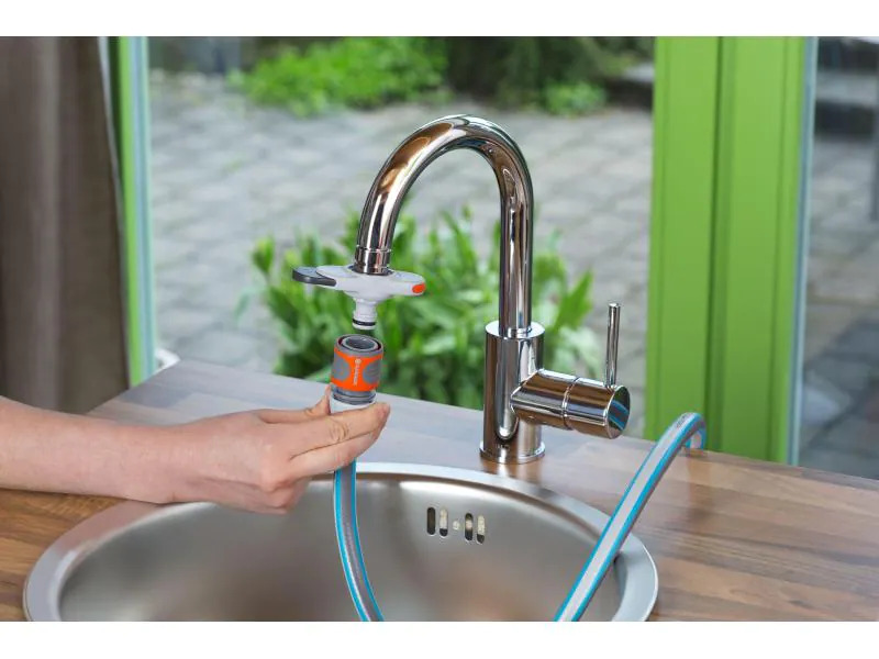 Gardena Hahnverbinder M 24/M 22 für Indoor-Wasserhähne