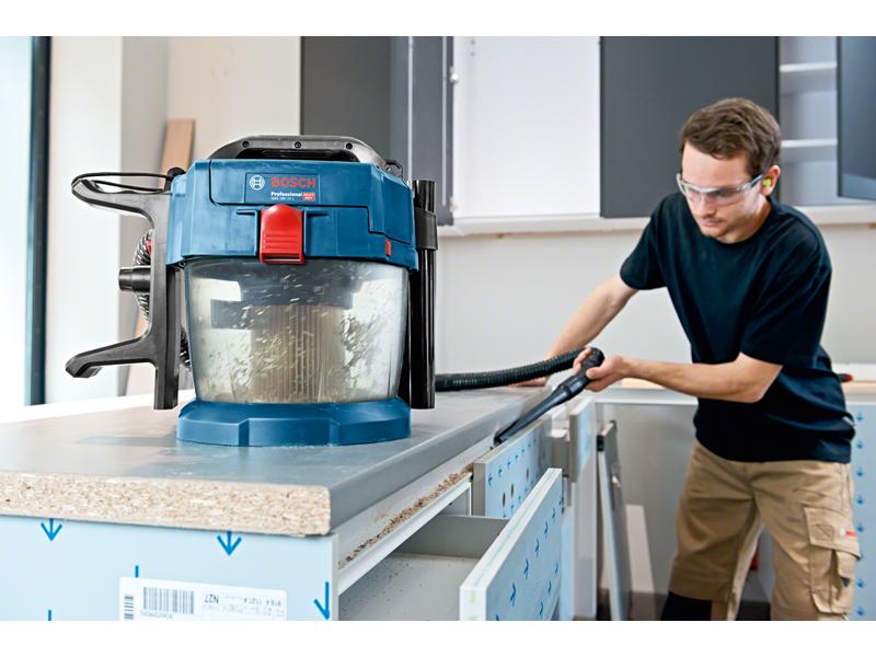 Bosch Professional Akku-Nass-/Trockensauger GAS 18V-10L Solo CLC
