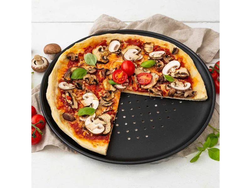 Zenker Pizzablech Special – Countries gelocht, Ø 32 cm