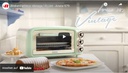 Ariete Backofen Vintage Blau