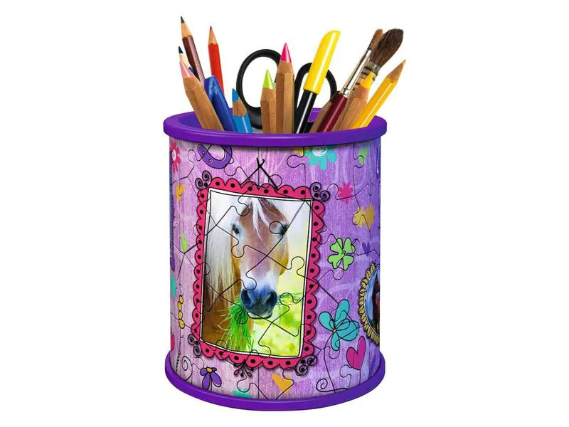 Ravensburger 3D Puzzle Pencil Cup Horses