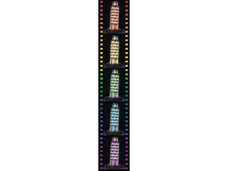 Ravensburger 3D Puzzle Pisa bei Nacht