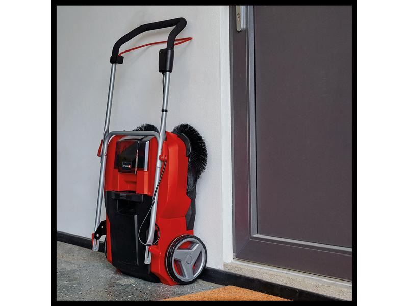 Einhell Akku-Kehrmaschine TE-SW 18/610 Li-Solo, Rot