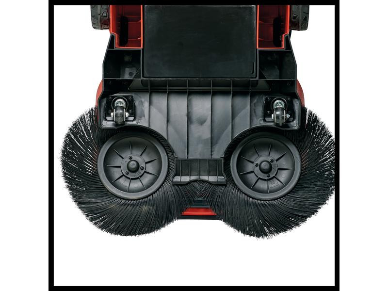 Einhell Akku-Kehrmaschine TE-SW 18/610 Li-Solo, Rot