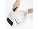 Oxo Good Grips Kehrichtschaufel mit Besen Grau/Orange