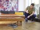 BLACK+DECKER Akku-Besen Kunststoff Schwarz
