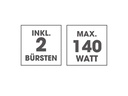 EASYmaxx Fugenbürste elektrisch 140W