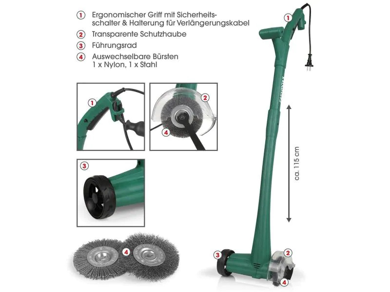 EASYmaxx Fugenbürste elektrisch 140W