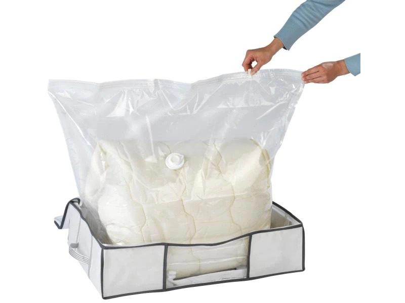 Wenko Vakuum-Tasche Soft Box M 50 cm x 65 cm, 1 Stück