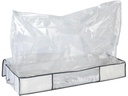 Wenko Vakuum-Tasche Soft Unterbett-Box XL 45 cm x 105 cm, 1 Stück