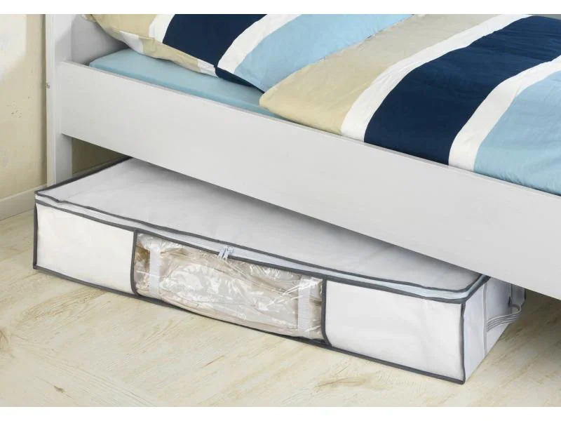 Wenko Vakuum-Tasche Soft Unterbett-Box XL 45 cm x 105 cm, 1 Stück