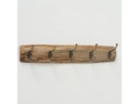 Boltze Garderobenleiste Brando 55 x 10 cm, Braun