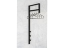 House Nordic Garderobenleiste Trento 30 x 82 cm, Schwarz