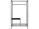 House Nordic Garderobenständer Vita 170 cm, Schwarz