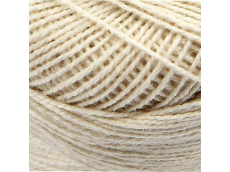 Creativ Company Näh- und Stickgarn Beige, 20 g