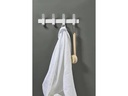 Zone Denmark Garderobenleiste A-Rack 4 Haken, Weiss