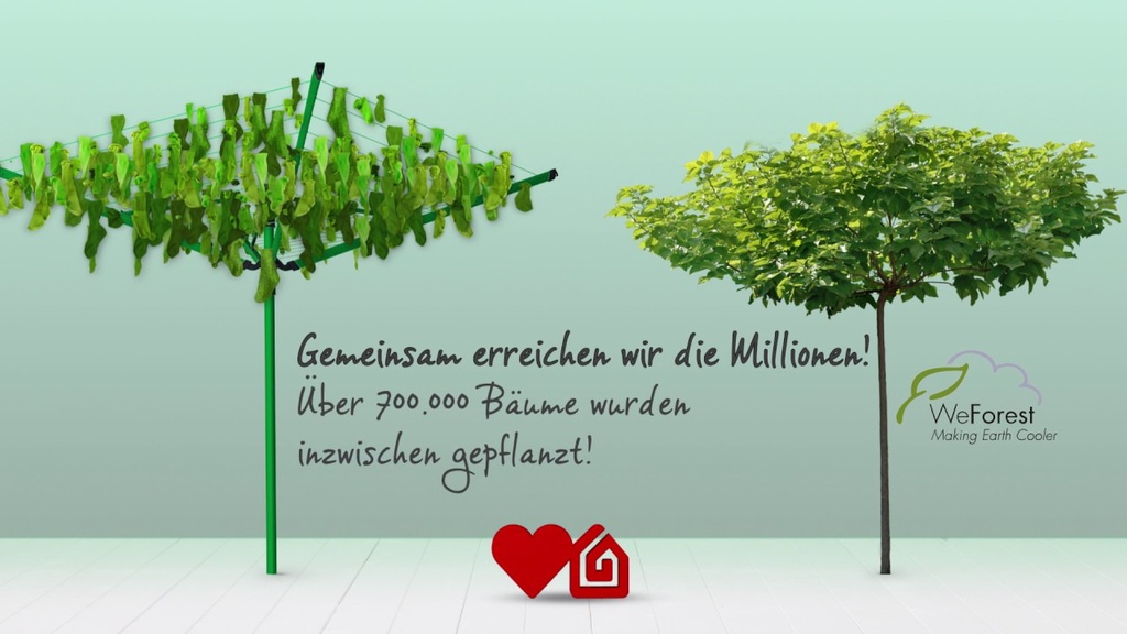 Brabantia Wäschespinne Lift-O-Matic 60 m
