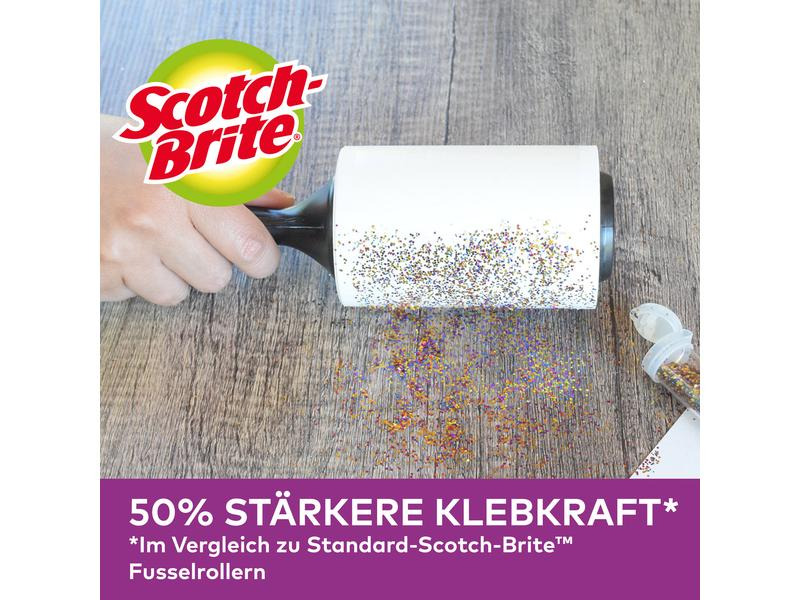 3M Kleiderroller Ersatz Scotch-Brite Pet 1 Rolle, 48 Blatt