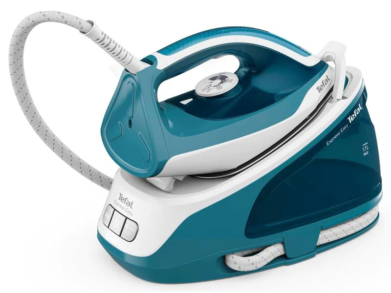 Tefal Dampfbügeleisen Express Easy SV6131CH Türkis/Weiss