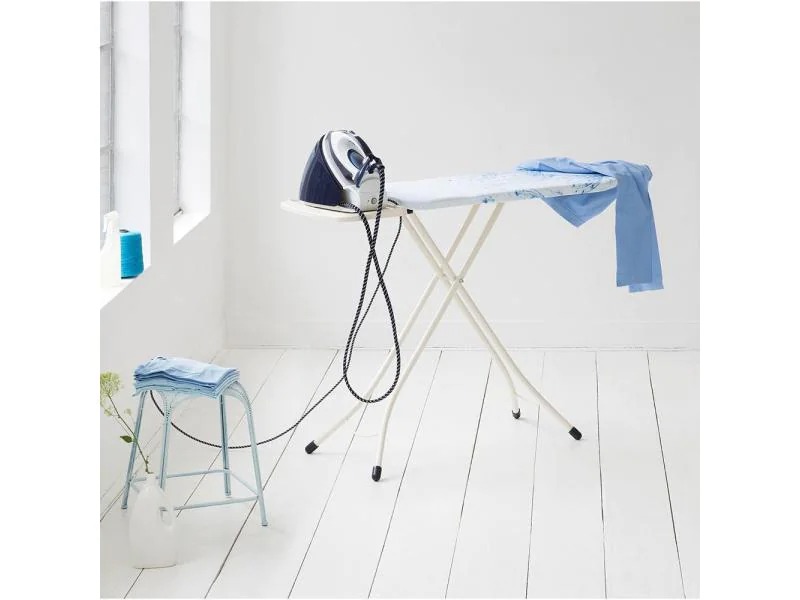 Brabantia Bügeltisch Cotton Flower mit Dampfstationsabalge