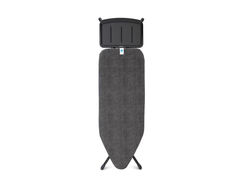 Brabantia Bügeltisch Denim Black mit Dampfstationsablage