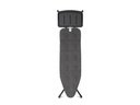 Brabantia Bügeltisch Denim Black mit Dampfstationsablage
