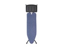 Brabantia Bügeltisch Denim Blue mit Dampfstationsablage