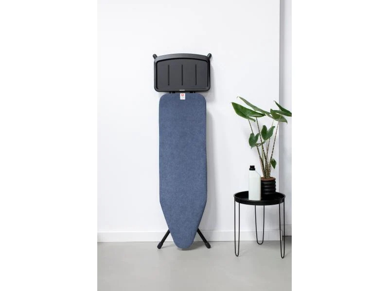 Brabantia Bügeltisch Denim Blue mit Dampfstationsablage