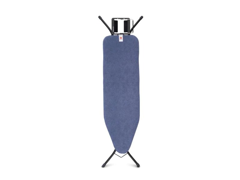 Brabantia Bügeltisch Denim Blue mit Dapfbügeleisenablage