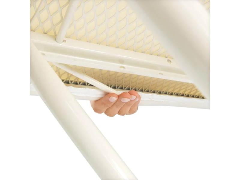 Brabantia Bügeltisch Morning Breeze mit Dampfbügeleisenablage