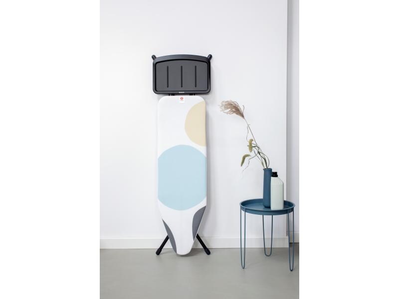 Brabantia Bügeltisch Spring Bubbles mit Dampfstationsablage