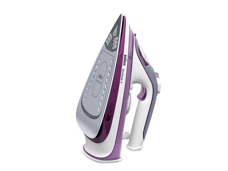 Braun Dampfbügeleisen TexStyle 5 SI 5034 Violett/Weiss