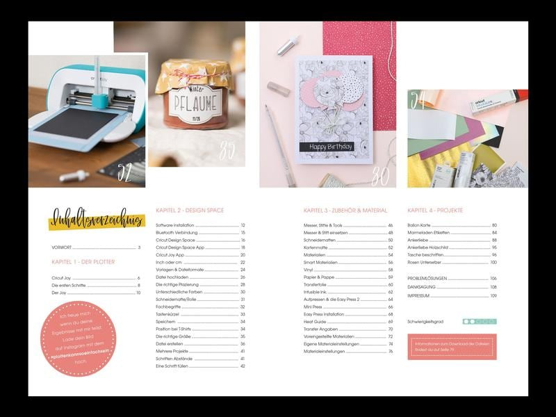 Literatur diverse Handbuch Cricut Joy