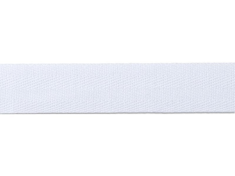 Prym Baumwollband 20 mm, Weiss