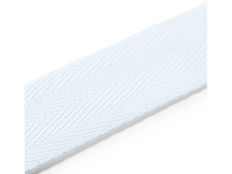 Prym Baumwollband 20 mm, Weiss