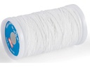 Prym Elastikfaden 0.5 mm, Weiss