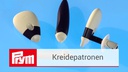 Prym Kreidepatrone Ergonomic 81 mm, 1 Stück, Weiss