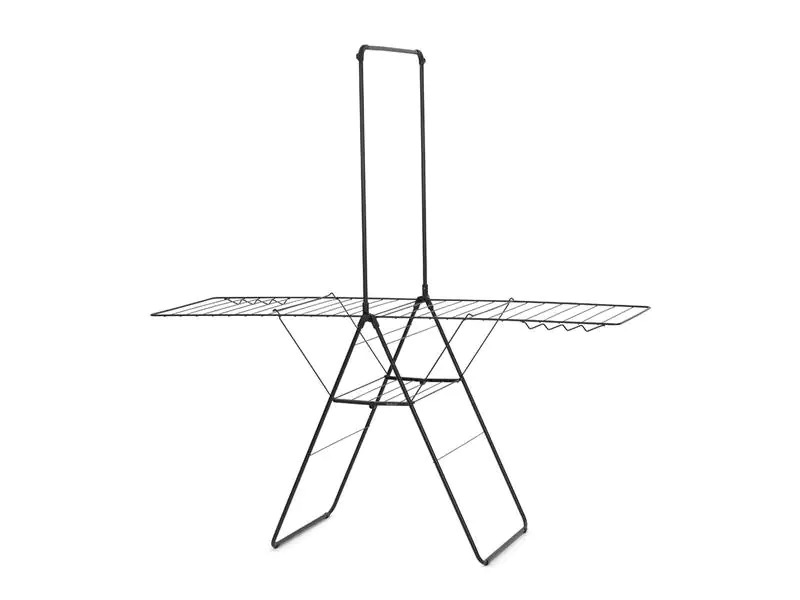 Brabantia Standtrockner HangOn mit Stange 25 m, Schwarz
