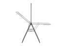 Brabantia Standtrockner HangOn mit Stange 25 m, Schwarz