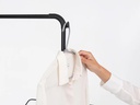 Brabantia Standtrockner HangOn mit Stange 25 m, Schwarz