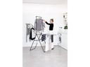Brabantia Standtrockner HangOn mit Stange 25 m, Schwarz