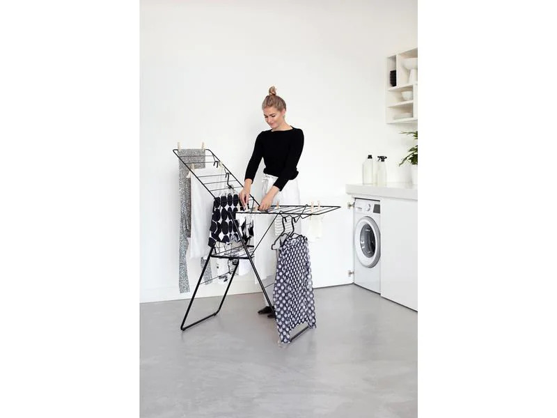Brabantia Standtrockner HangOn 20 m, Schwarz