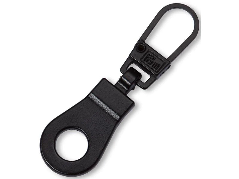 Prym Reissverschluss Fashion Zipper, mit Öse, Schwarz