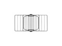 Brabantia Standtrockner HangOn 15 m, Schwarz
