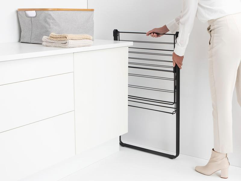 Brabantia Standtrockner HangOn 15 m, Schwarz