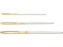 Prym Wollnadel Nr. 1 + 3 ohne Spitze, 3 Stück